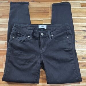 PAIGE Women's Black Skinny Jeans